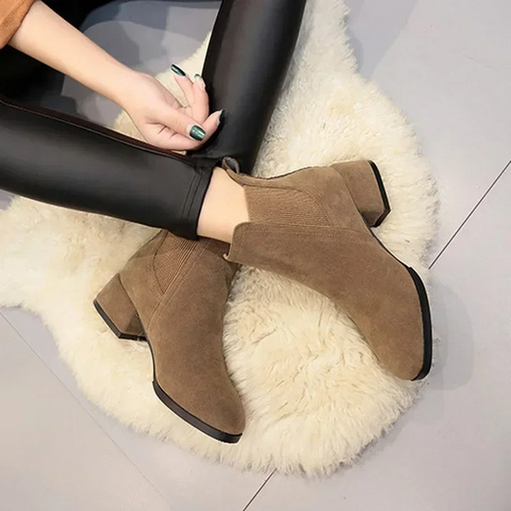 Women's Chelsea Boots Block Heel | Ankle Style