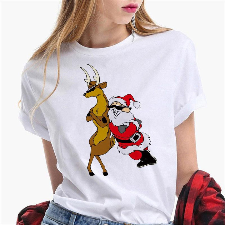 Women's Christmas Shirts Graphic | Short Sleeve