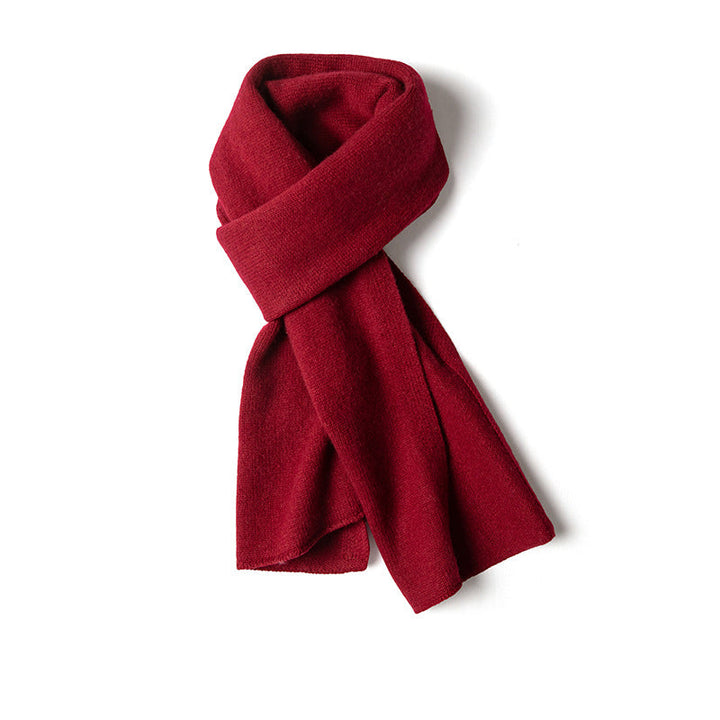 Women's Classic Scarf with Solid Colour | Winter Wrap