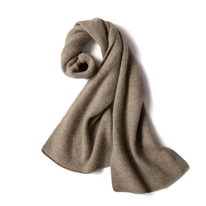Women's Classic Scarf with Solid Colour | Winter Wrap