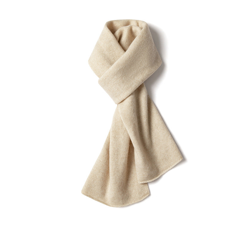 Women's Classic Scarf with Solid Colour | Winter Wrap