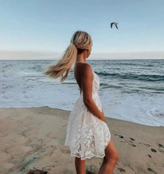 Women's Cocktail Dress Halter Neck Mini