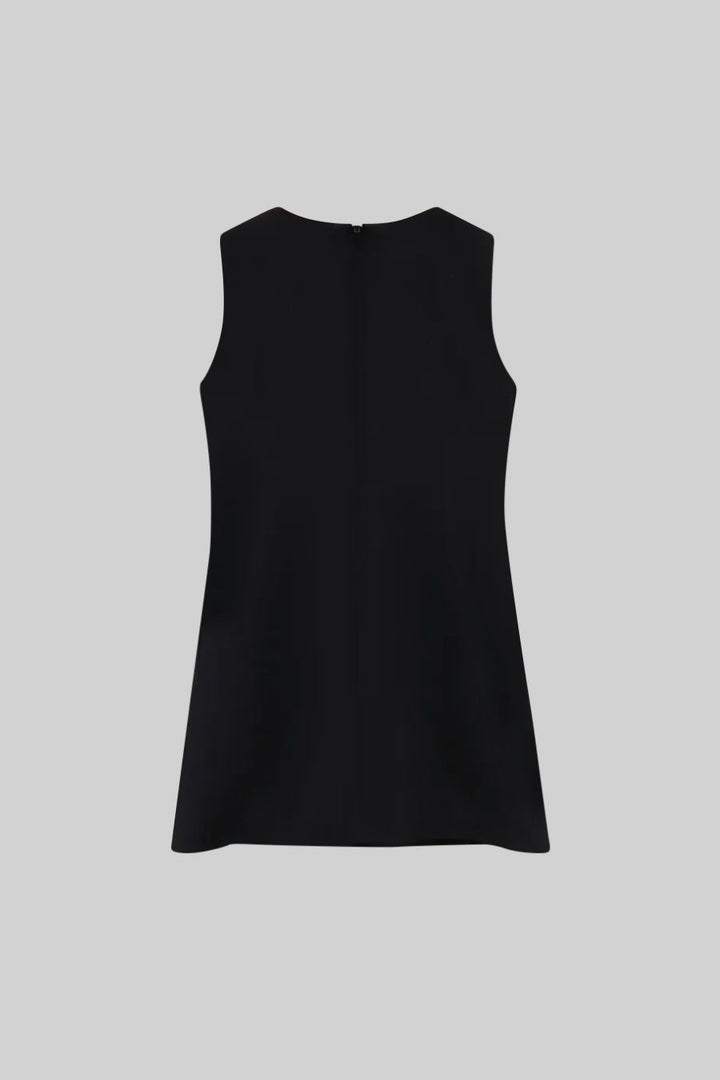 Women's Cocktail Dress Sleeveless Bow Detail | Mini