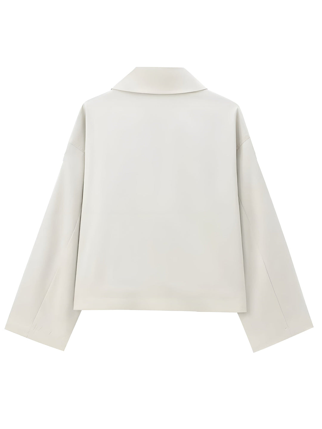 Women's Cropped Trench Coat Short | Double-Breasted