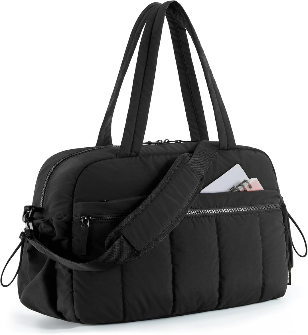 Women's Duffle Bag with Pocket | Gym Travel & Work Carryall