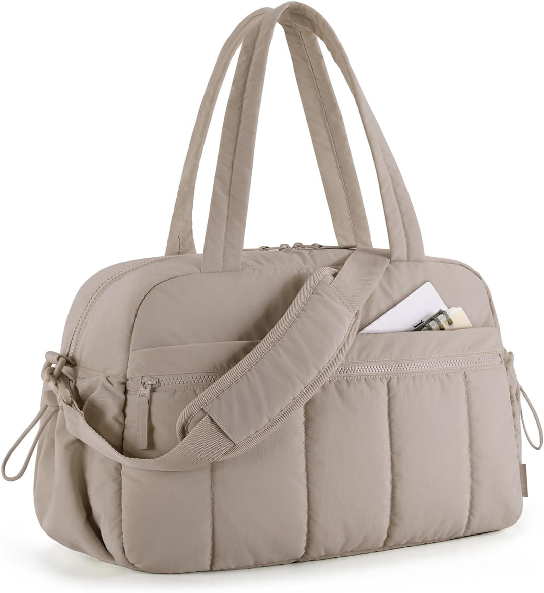 Women's Duffle Bag with Pocket | Gym Travel & Work Carryall