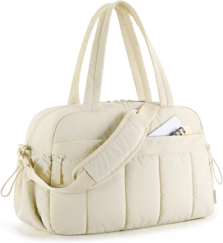 Women's Duffle Bag with Pocket | Gym Travel & Work Carryall