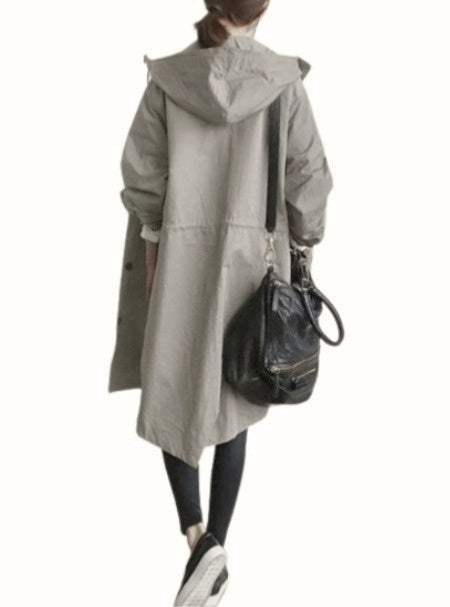 Women's Hooded Rain Jacket | Long