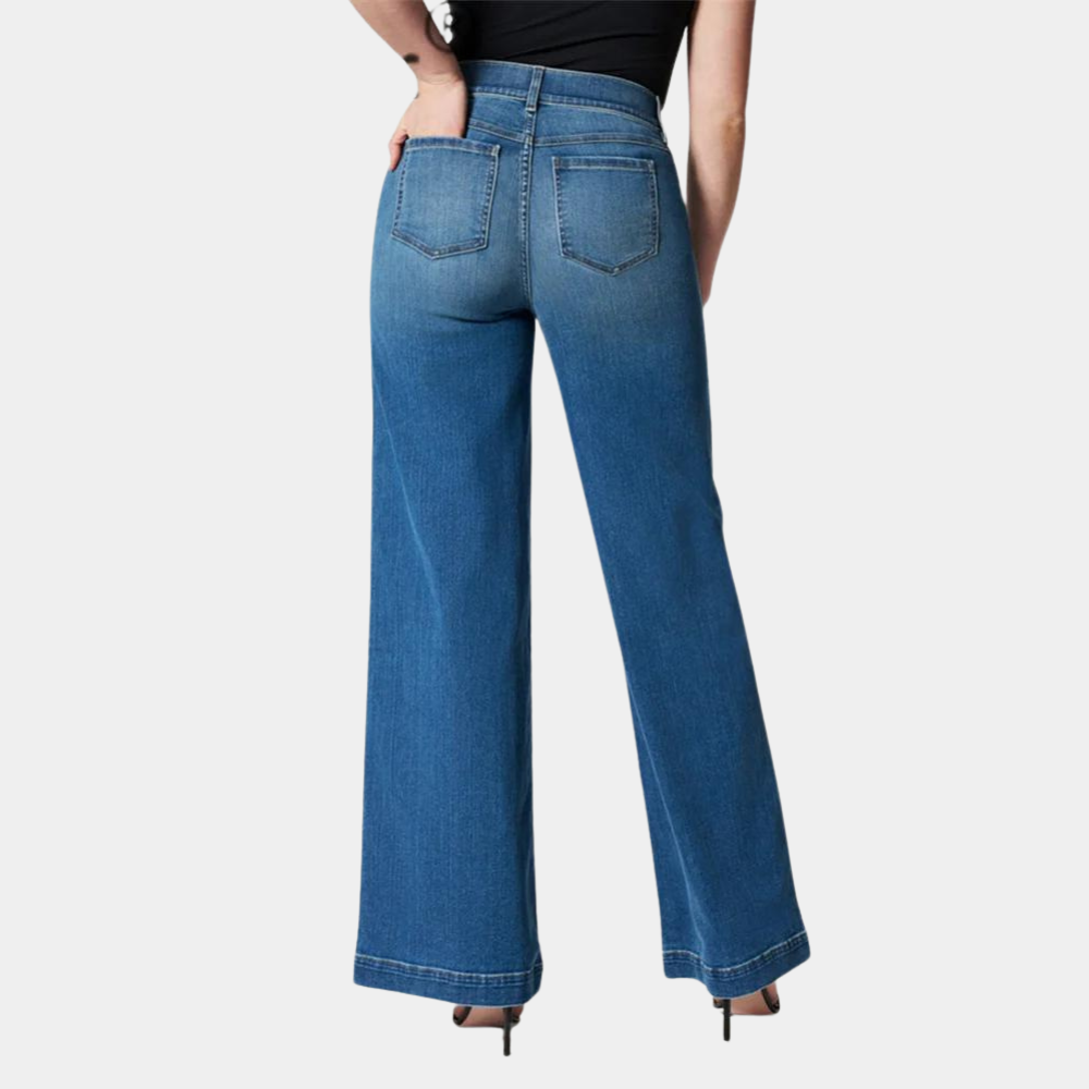 Women's Jeans High Waisted Wide Leg | Stretch
