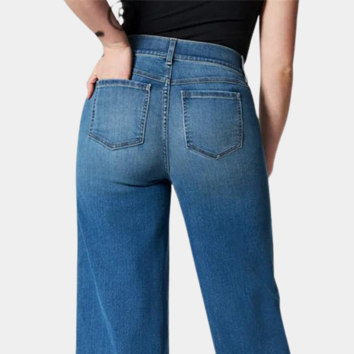 Women's Jeans High Waisted Wide Leg | Stretch