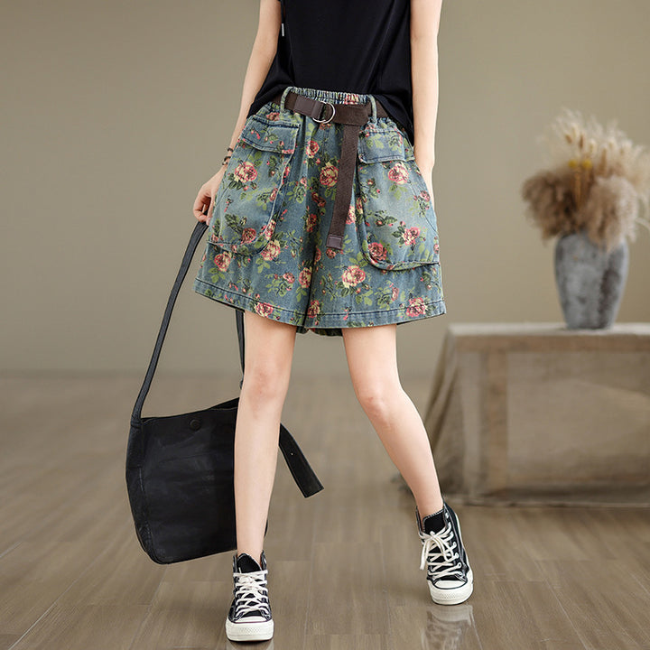 Women’s Jorts Cargo Pockets | Baggy Fit