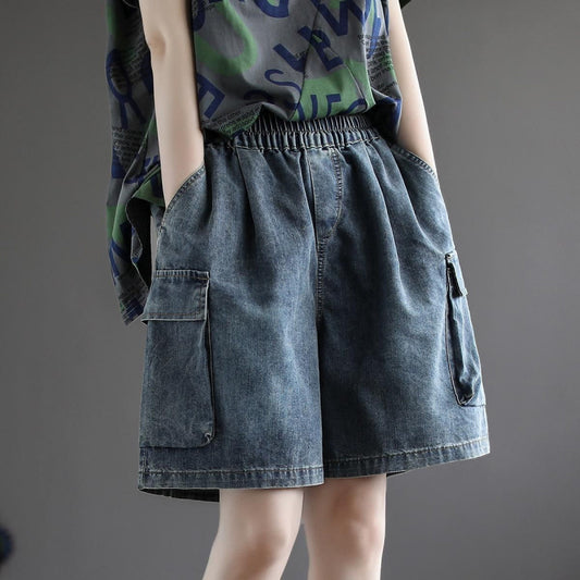 Women’s Jorts Cargo Wide Leg | Baggy
