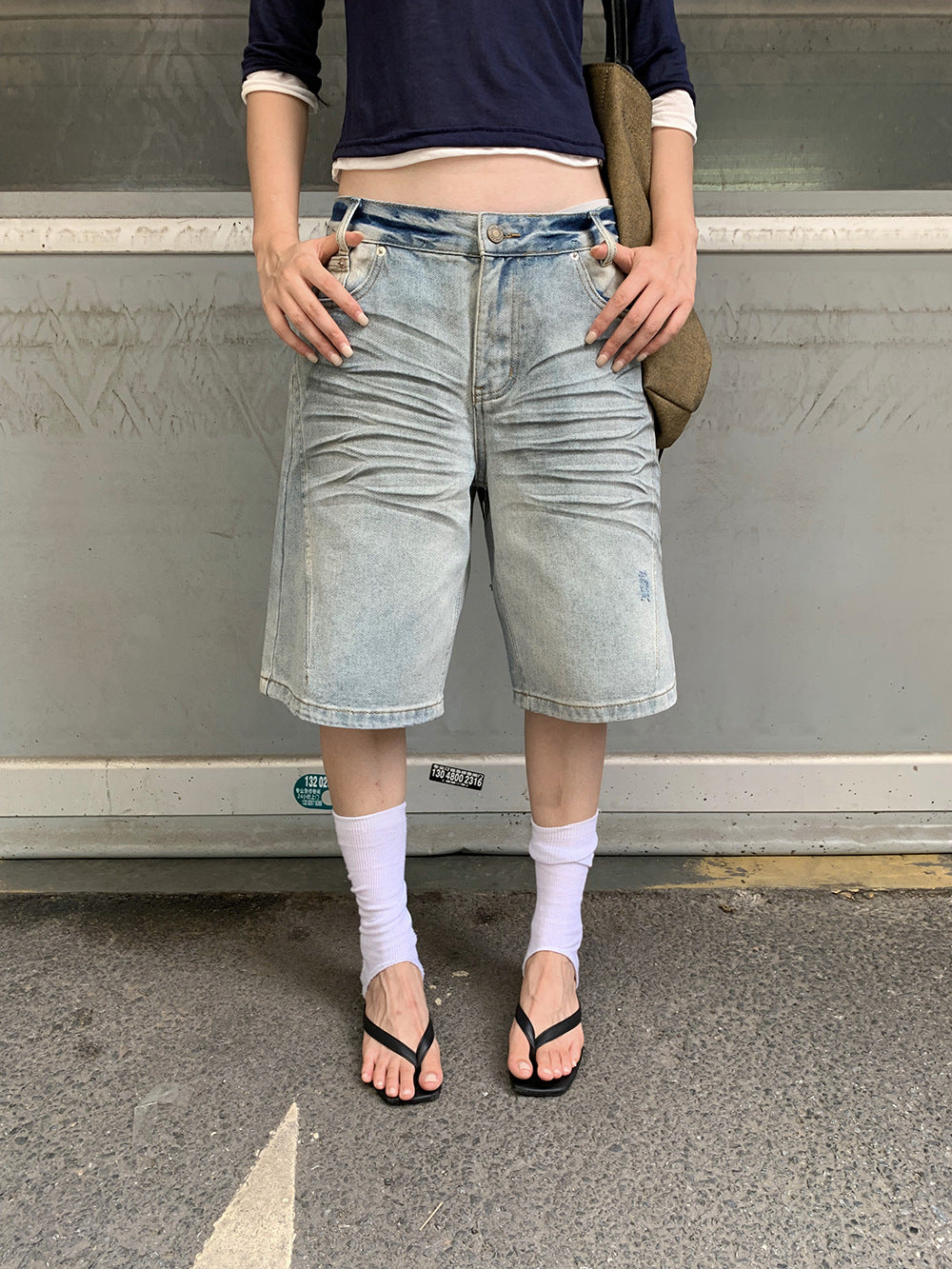 Women’s Jorts Wide Leg Baggy | Summer