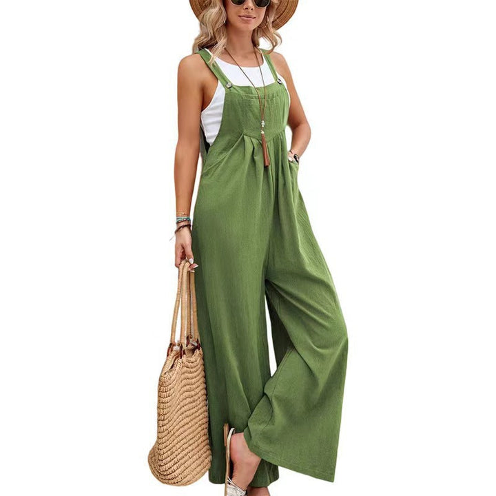 Women’s Jumpsuit Wide Leg Dungaree Casual | Summer