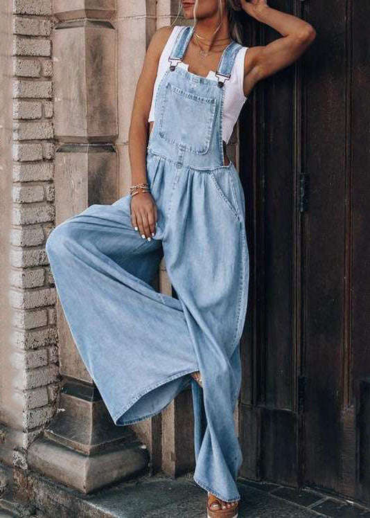 Women’s Jumpsuit Wide Leg With Pockets | Casual