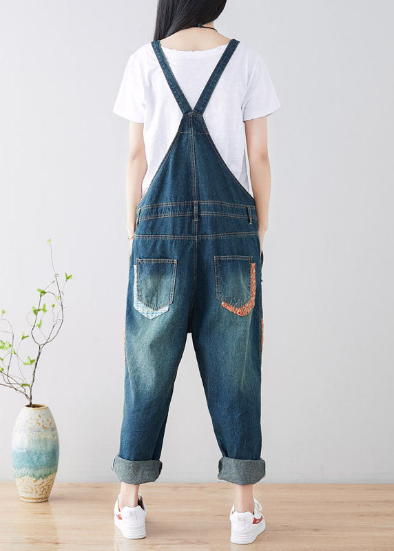 Women's Jumpsuits with Patchwork Design | Casual