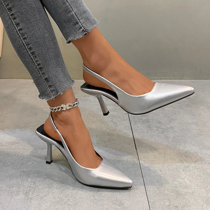 Women’s Kitten Heels Slingback Pointed Toe | Work