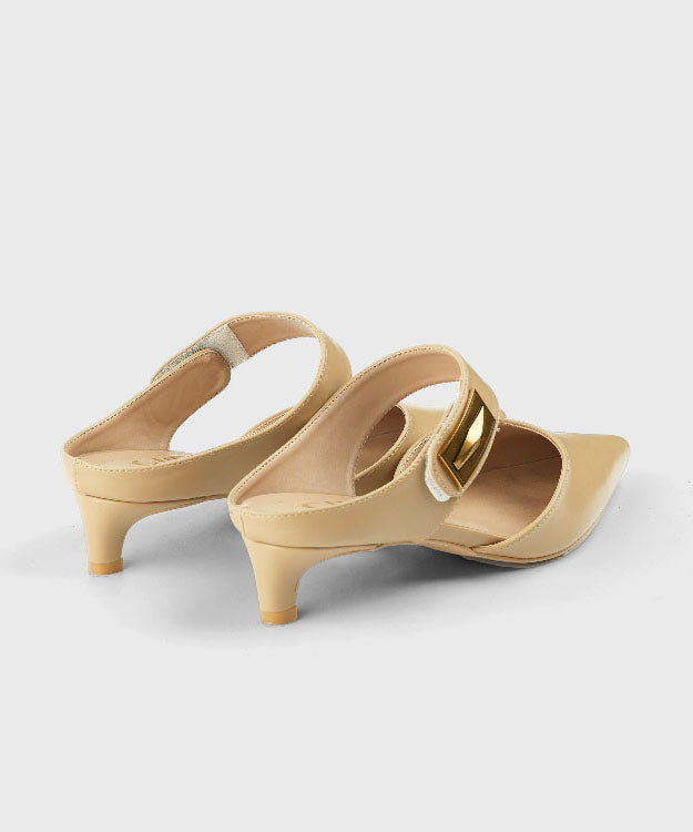 Women's Kitten Heels Slip-On Mules | Work