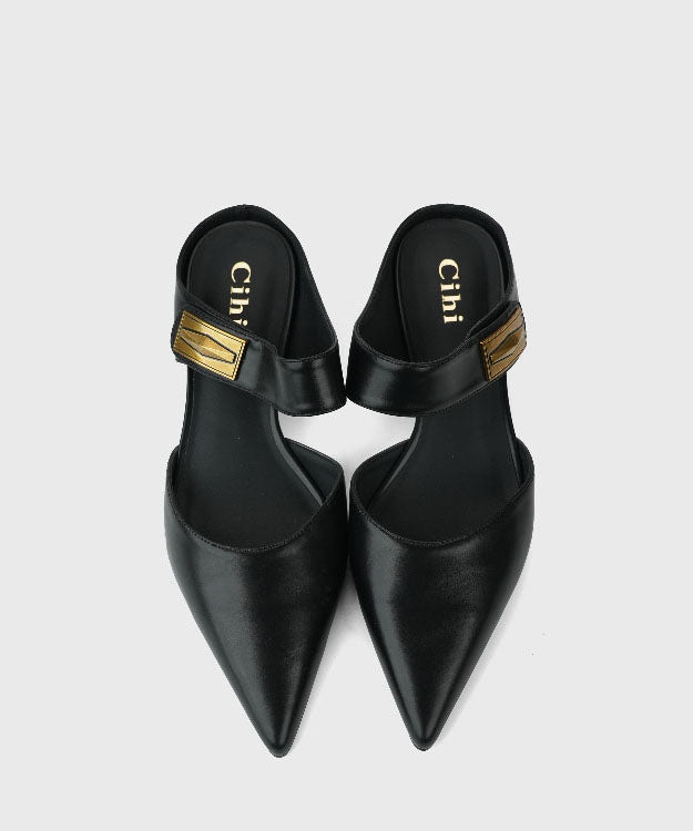 Women's Kitten Heels Slip-On Mules | Work