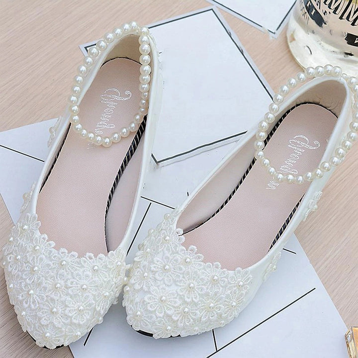 Women’s Kitten Heels White | Wedding