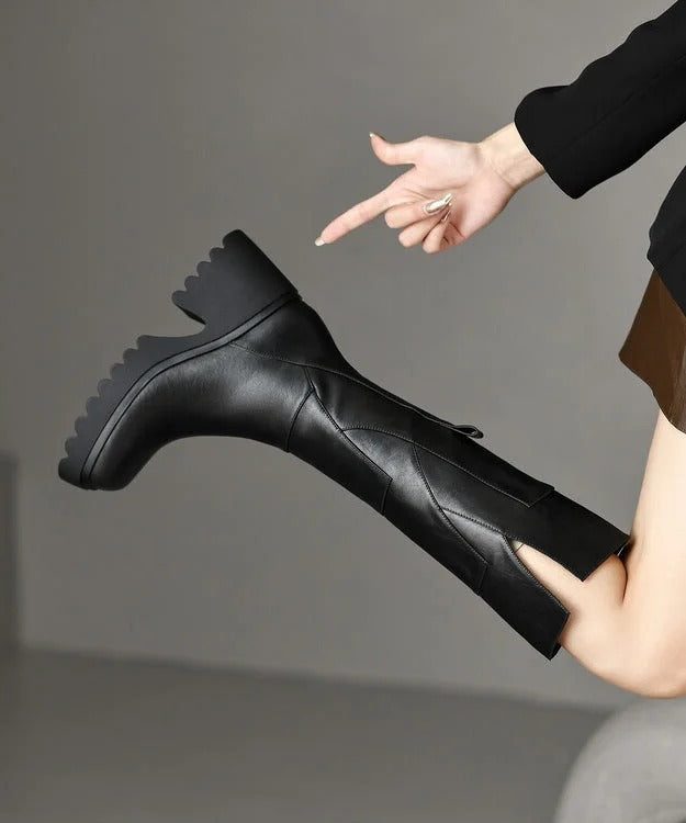 Women’s Knee High Boots | Chunky Platform