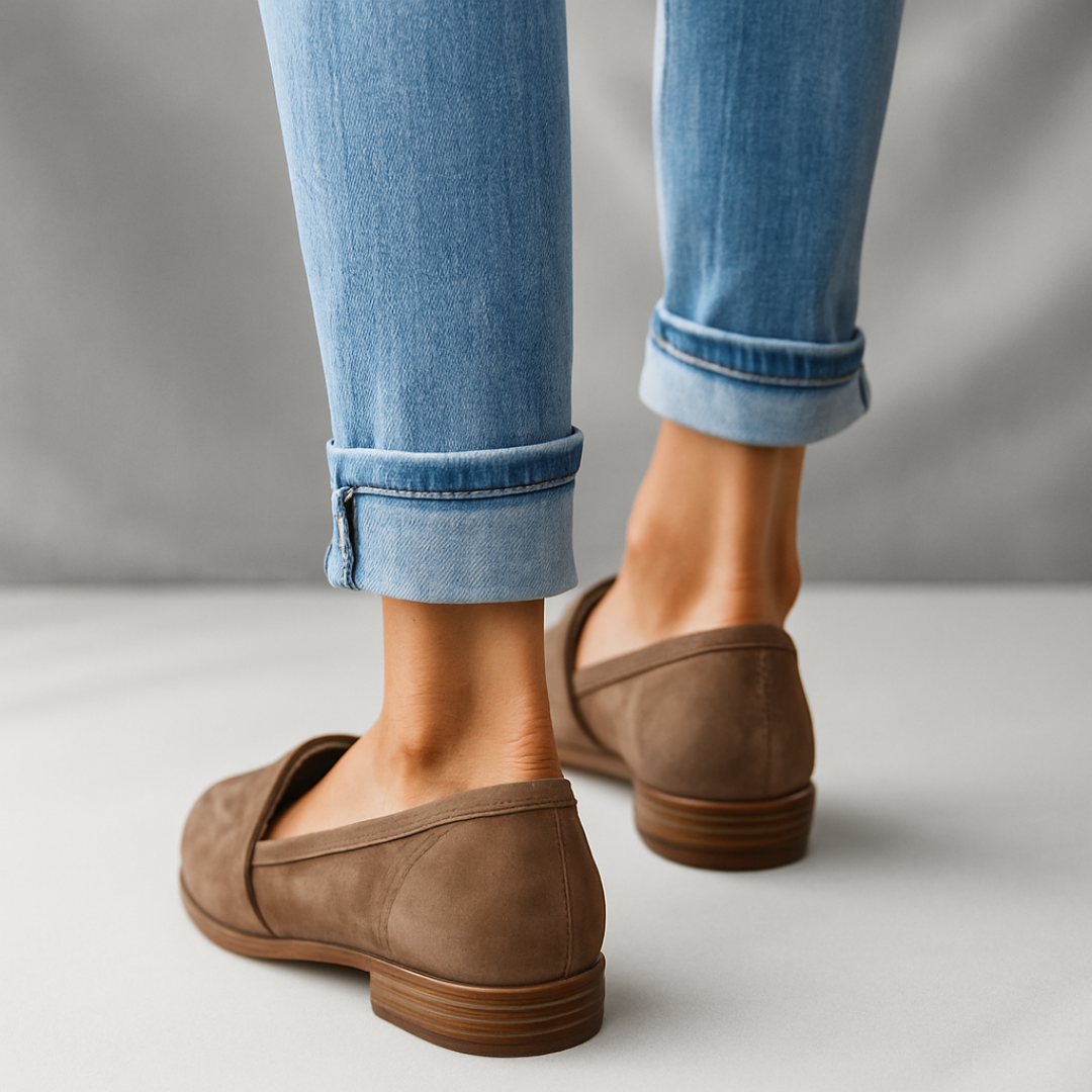 Women's Loafers with Pointed Toe & Slip On Flat | Work