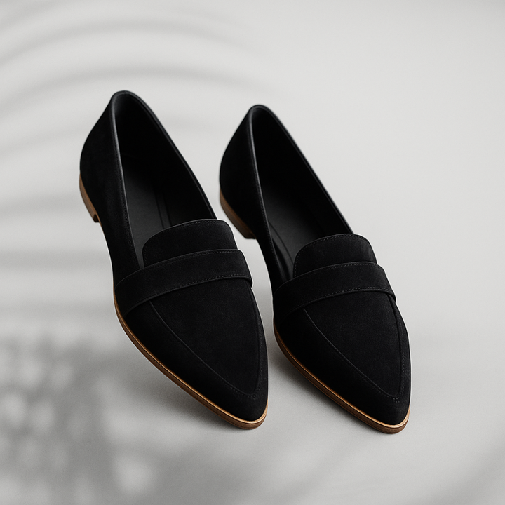 Women's Loafers with Pointed Toe & Slip On Flat | Work