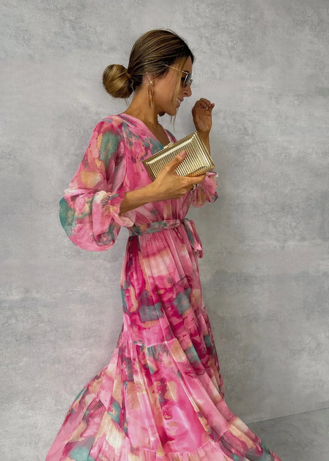 Women’s Long Sleeve Dress Maxi | Formal