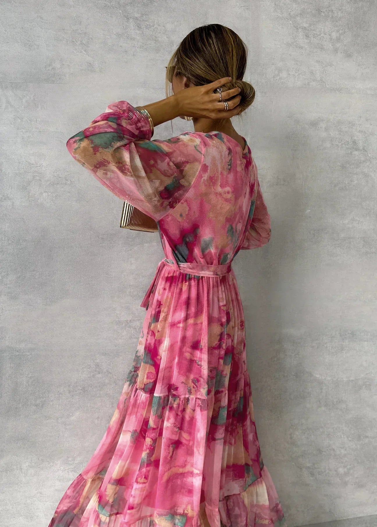 Women’s Long Sleeve Dress Maxi | Formal