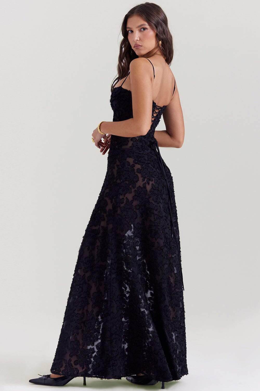 Women's Maxi Dress Elegant Floral | Wedding Guest