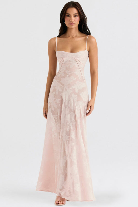 Women's Maxi Dress Elegant Floral | Wedding Guest
