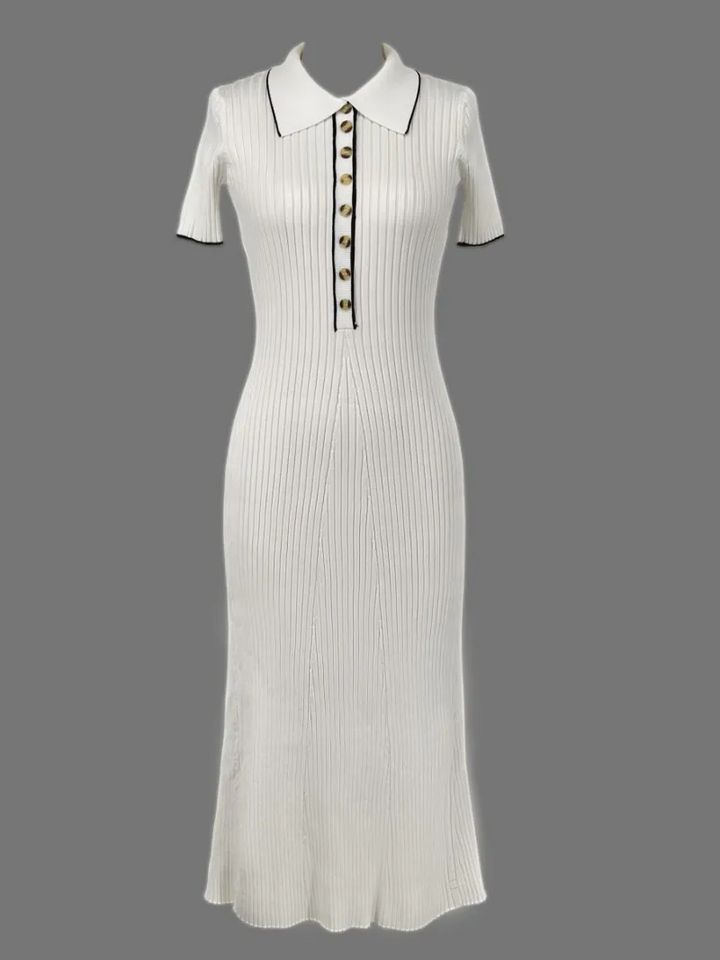 Women’s Maxi Dress Shirt Collar | Casual