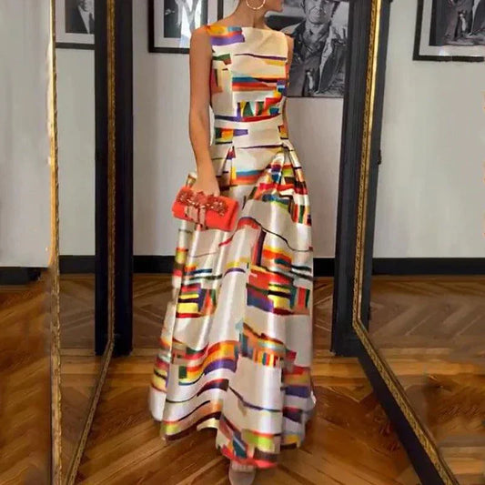 Women’s Maxi Dress Sleeveless | Wedding Guest