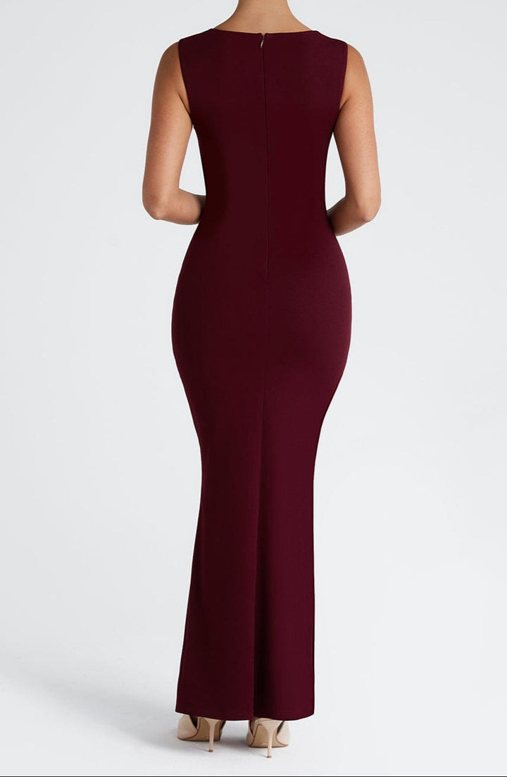 Women's Maxi Dress Square Neck | Bodycon