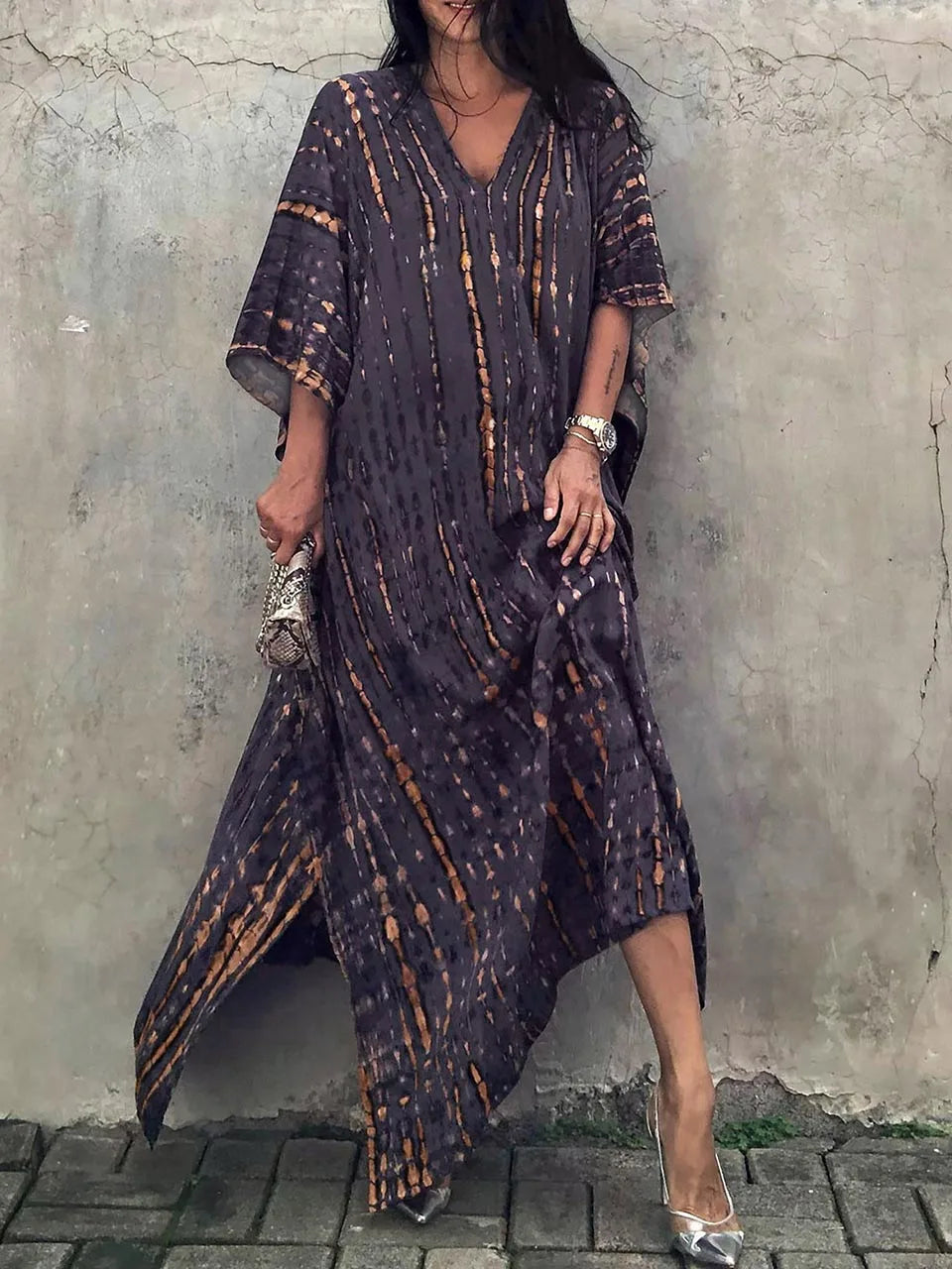 Women's Maxi Dress Tie Dye | Boho