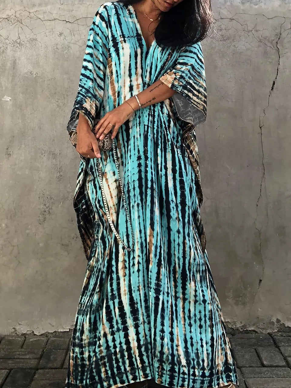 Women's Maxi Dress Tie Dye | Boho