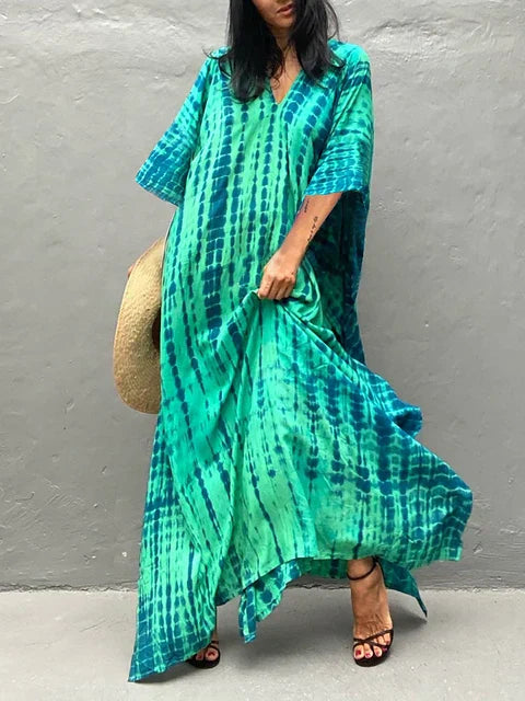 Women's Maxi Dress Tie Dye | Boho