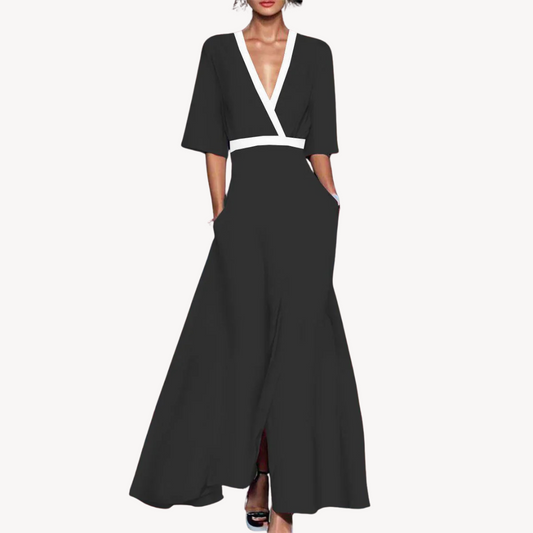 Women’s Maxi Dress Wrap Style | Evening