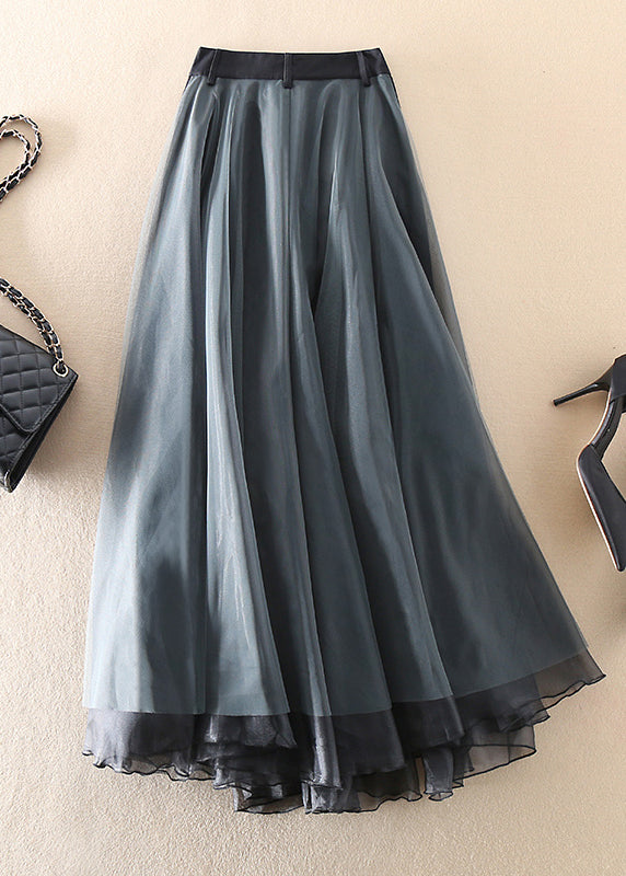 Women's Maxi Skirt Long A Line | Buckle Patchwork