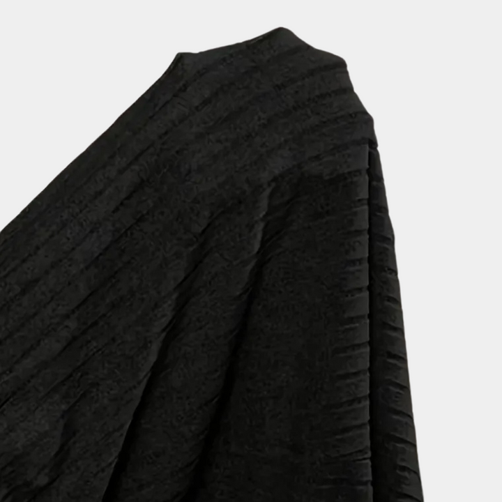 Women's Maxi Skirt Long Fitted | Side Slit Button