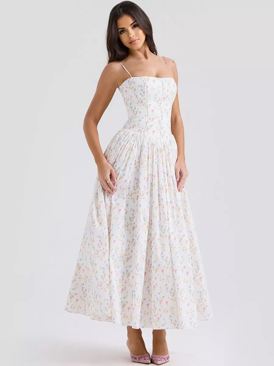 Women's Midi Dress Corset Floral | Party