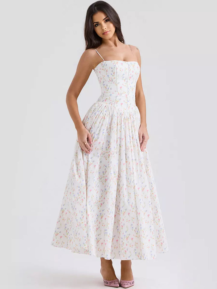Women's Midi Dress Corset Floral | Party