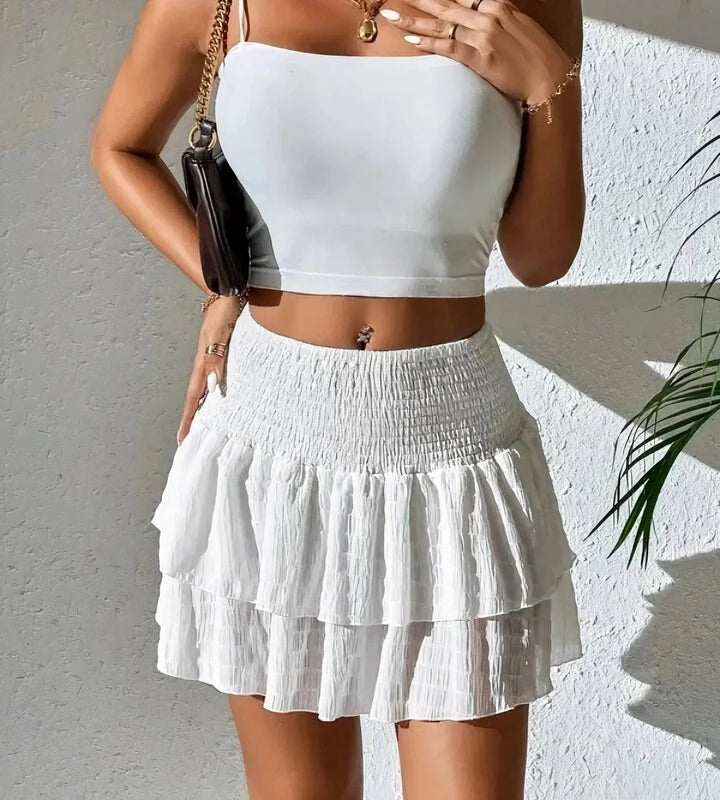 Women’s Mini Skirt Layered A Line | Summer