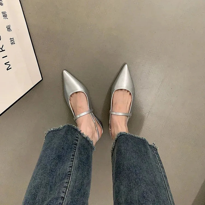 Women’s Mules Pointed Toe Slingback | Sandals