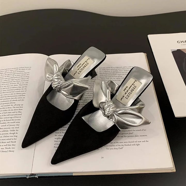 Women’s Mules Pointed Toe Slip-On | Heels