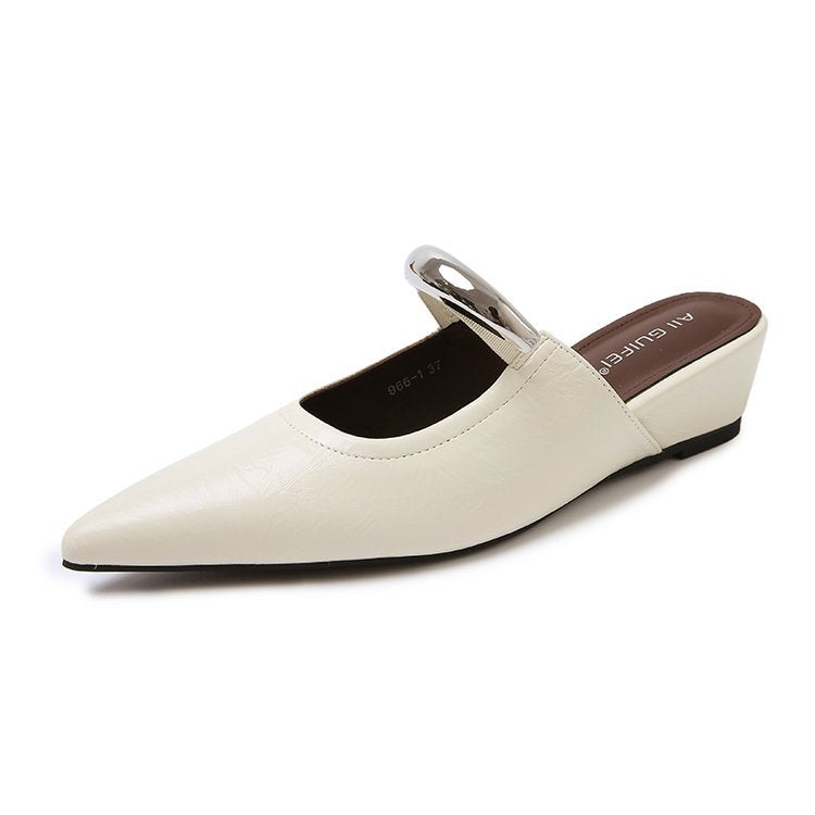 Women’s Mules Pointed Toe Slip-On | Work