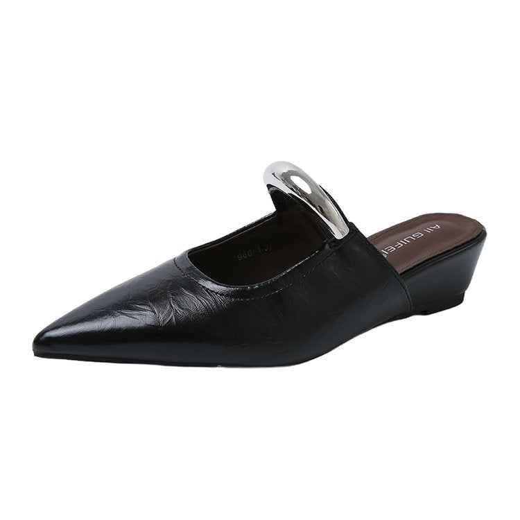 Women’s Mules Pointed Toe Slip-On | Work