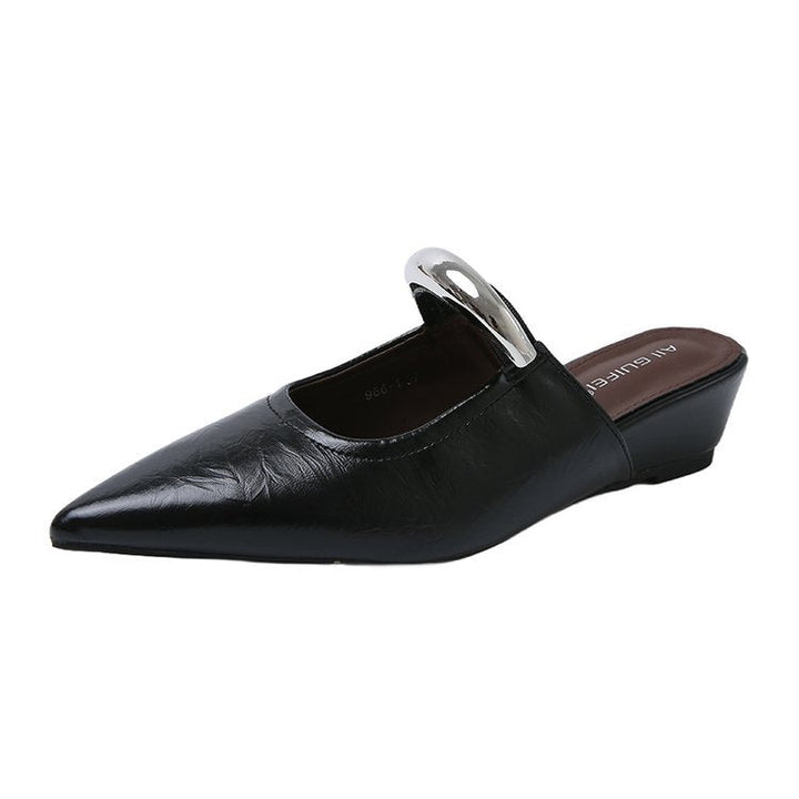 Women’s Mules Pointed Toe Slip-On | Work