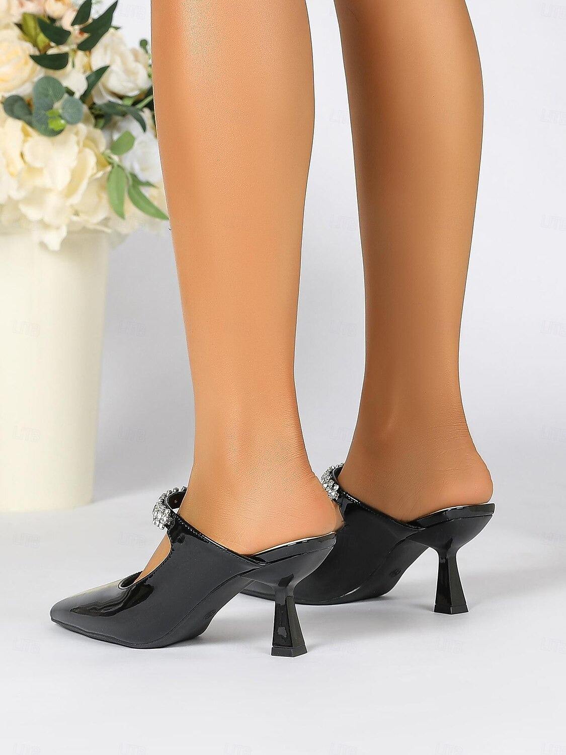 Women's Mules Pointed Toe | Wedding Heels