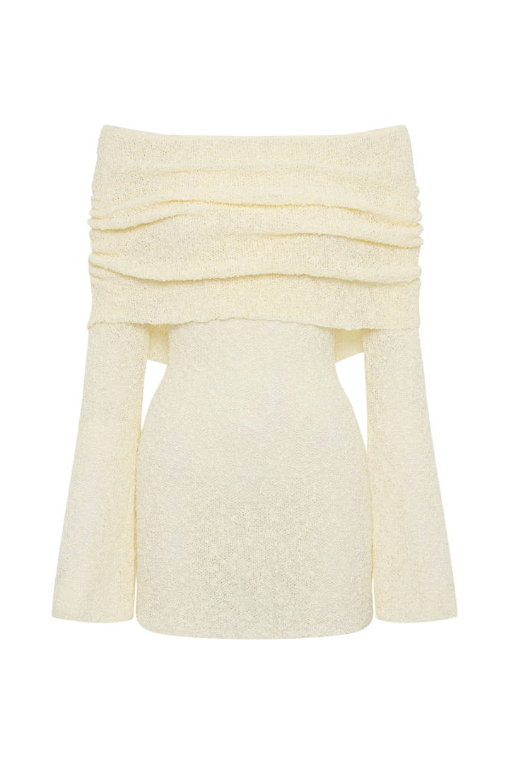 Women's Off Shoulder Long Sleeve Mini Dress | Party